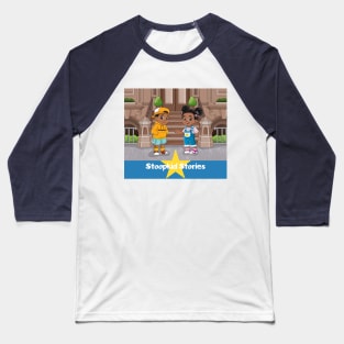 Stoopkid Stories Logo Baseball T-Shirt